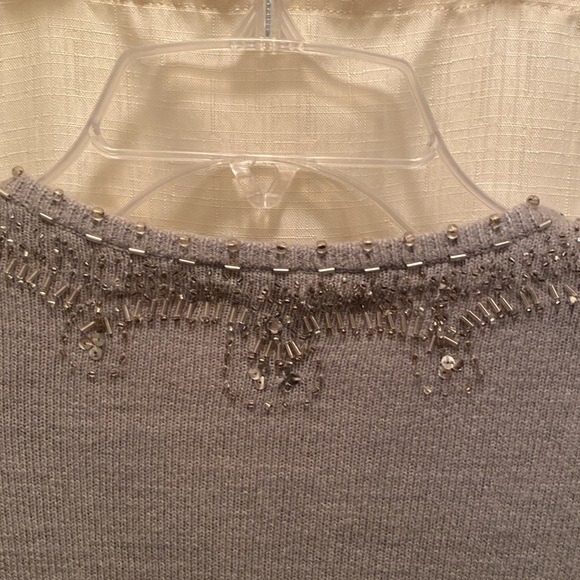 Cami NYC Gray Embellished Cardigan - Picture 3 of 6